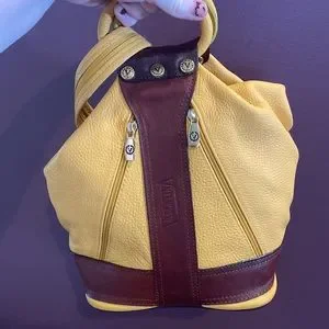 VALENTINA made in Italy Leather sling Backpack RARE color Valentina | Bags | Nwt Last One Rare Valentina Sling  main image 2